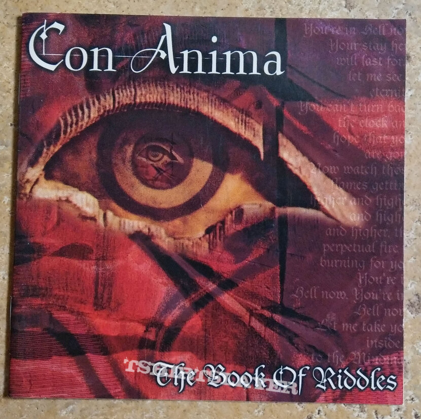 CON ANIMA ‎– The Book Of Riddles (Audio CD)