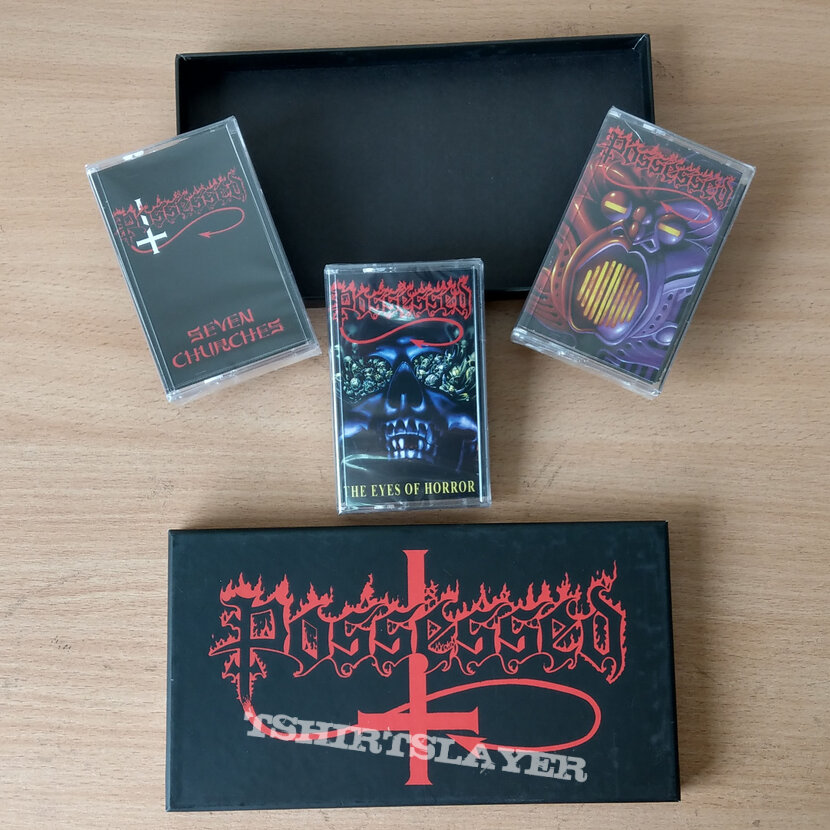 POSSESSED – Tape Collection (3 pro-tapes in cardboard box) Ltd. Ed.