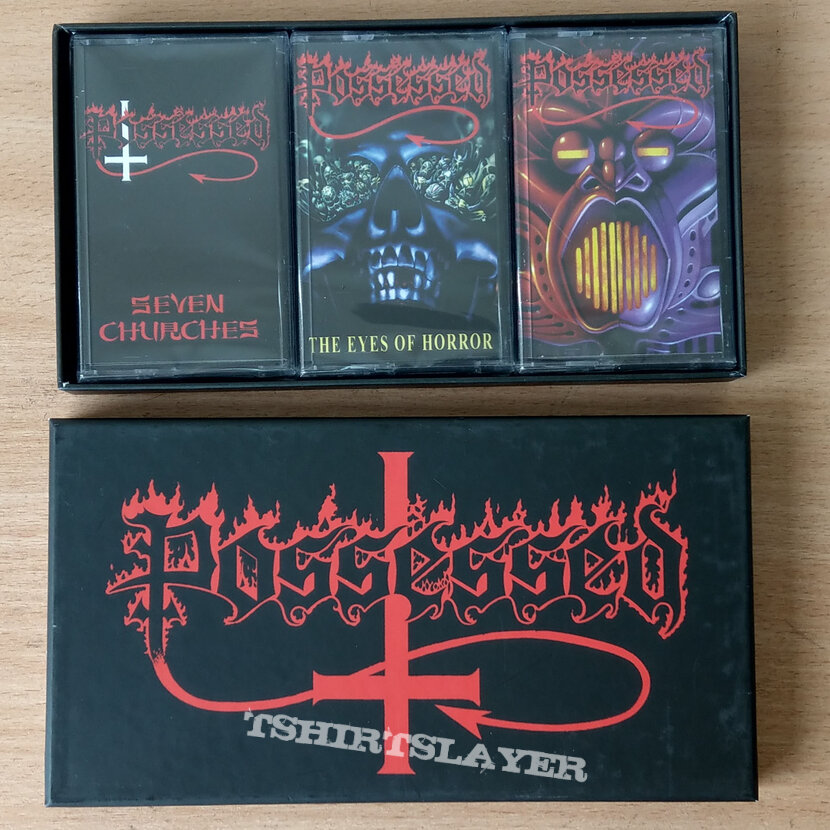 POSSESSED – Tape Collection (3 pro-tapes in cardboard box) Ltd. Ed.