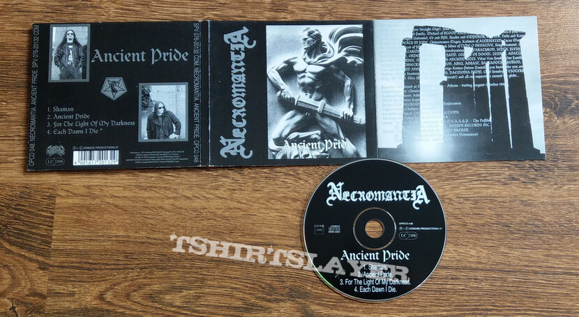 NECROMANTIA ‎– Ancient Pride (1st press Digipack CD)