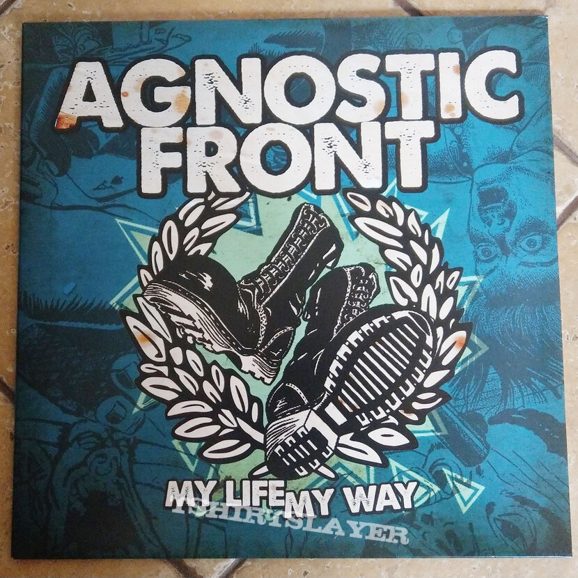 AGNOSTIC FRONT ‎– My Life My Way (Black Vinyl) Ltd. 350 copies