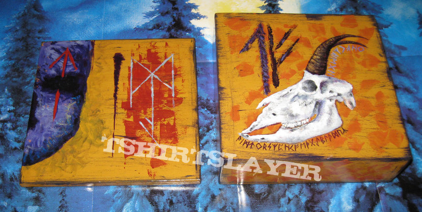 NOKTURNAL MORTUM - Lunar Poetry (Handmade Wooden BOX) #071