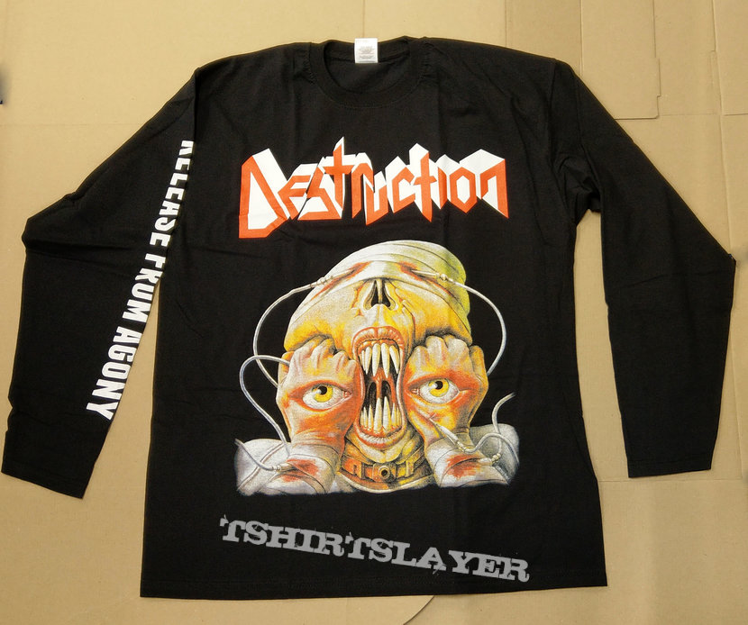 DESTRUCTION - Release from Agony (Long Sleeve T-Shirt)