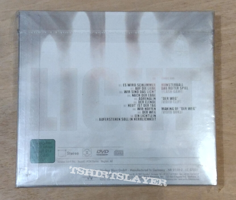 DIE APOKALYPTISCHEN Reiter ‎– Licht (Digipack CD + DVD)