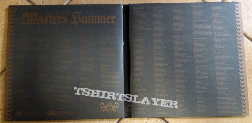 MASTER&#039;S HAMMER – Ritual/Jilemnicky Okultista (Four Black Vinyl) Ltd. 400 copies
