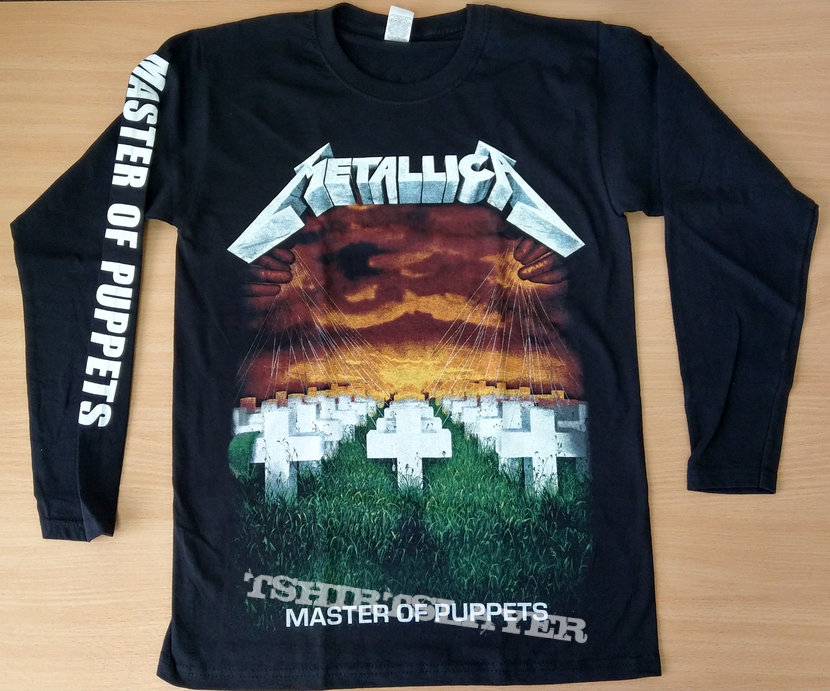 METALLICA - Master Of Puppets (Long Sleeve T-Shirt) | TShirtSlayer TShirt  and BattleJacket Gallery