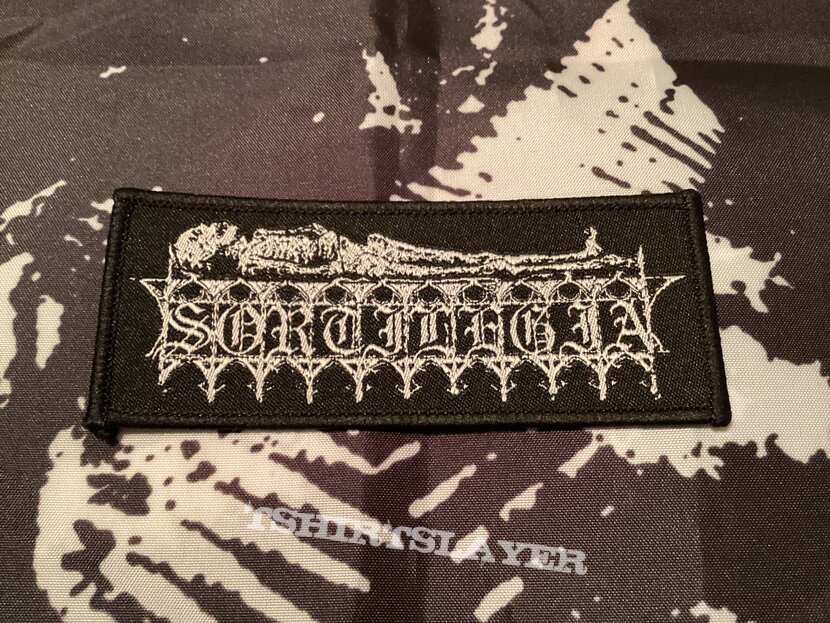 Sortilegia Sulphurous Temple logo woven patch