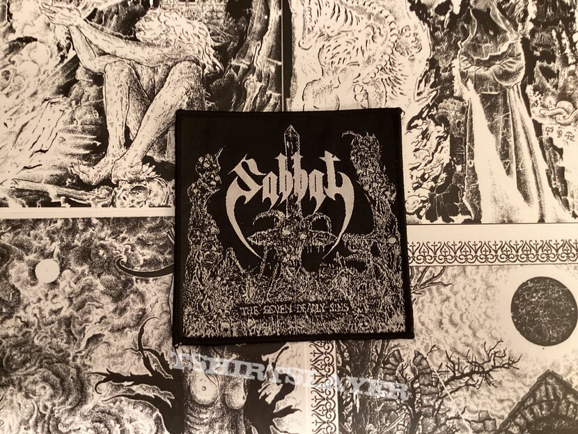 Sabbat Seven Deadly Sins woven patch