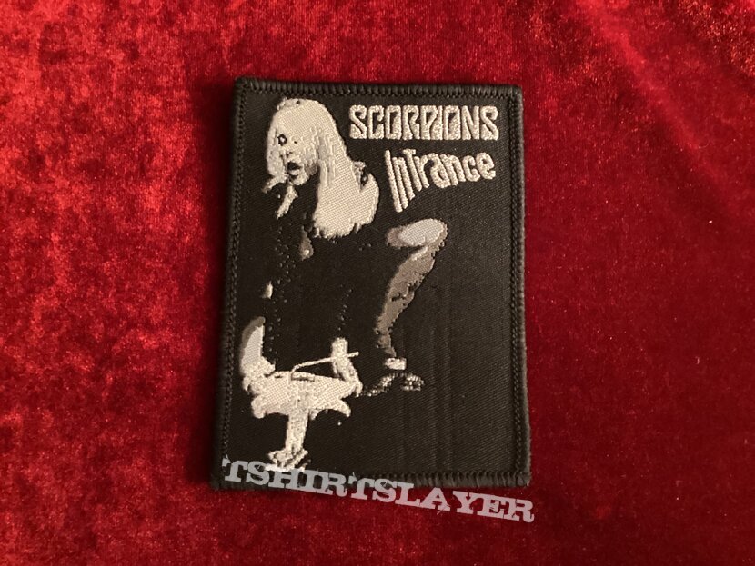 Scorpions In Trance woven patch 