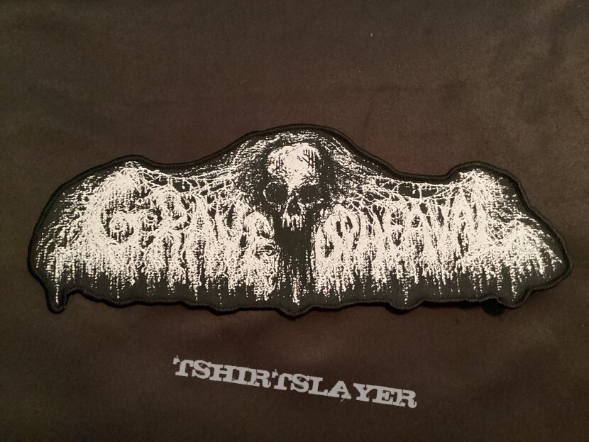 Grave Upheaval Logo woven patch