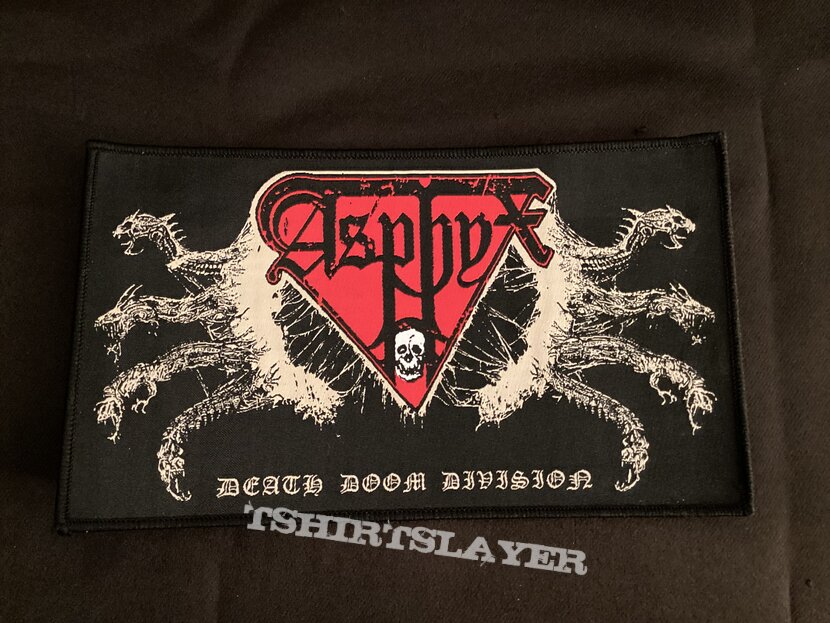 Asphyx Death Doom Division woven patch