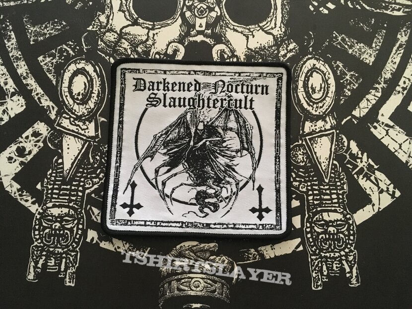 Darkened Nocturn Slaughtercult Mardom woven patch 