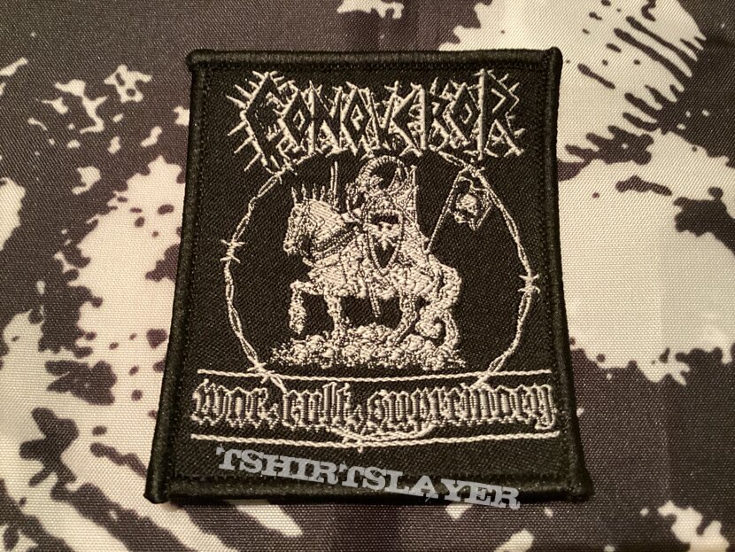 Conqueror War.Cult.Supremacy official woven patch