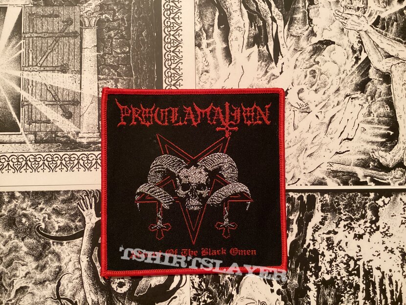Proclamation Advent of the Black Omen woven patch