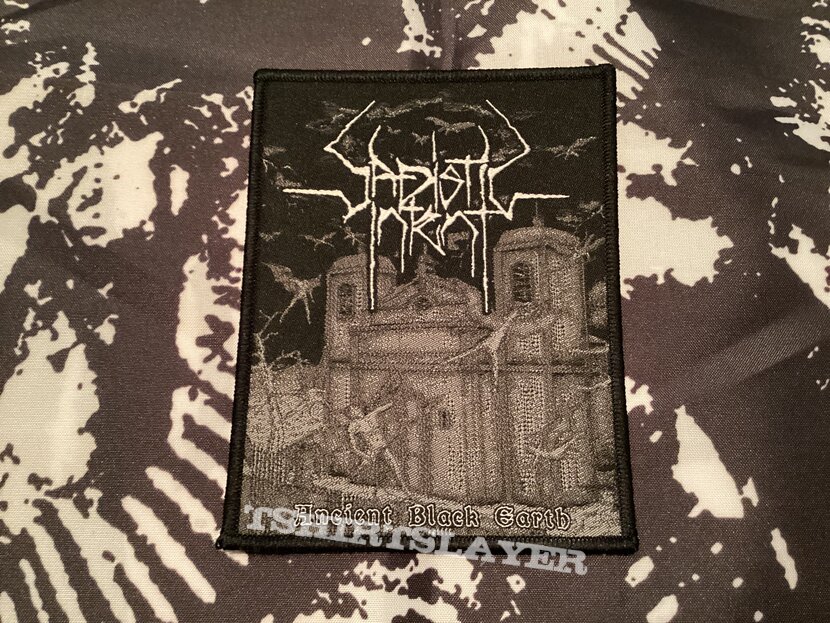 Sadistic Intent Ancient Black Earth woven patch 