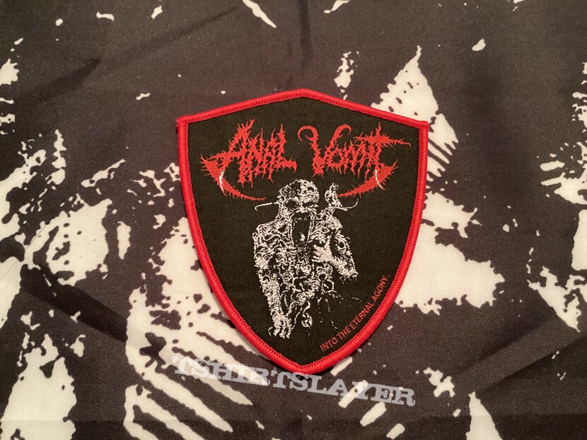 Anal Vomit Into The Eternal Agony woven patch