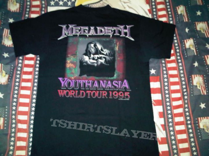 TShirt or Longsleeve - Megadeth-youthanasia tour 95