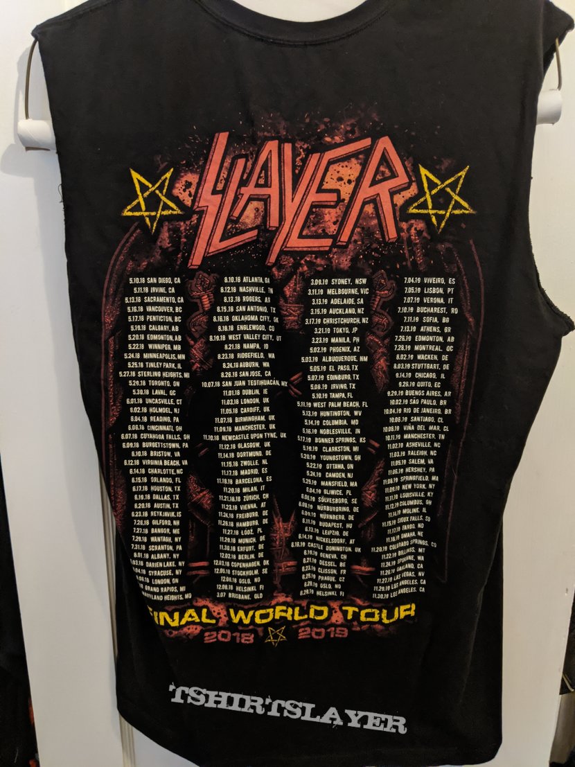 Slayer Final Tour 2018-2019 T-Shirt (Final Leg)