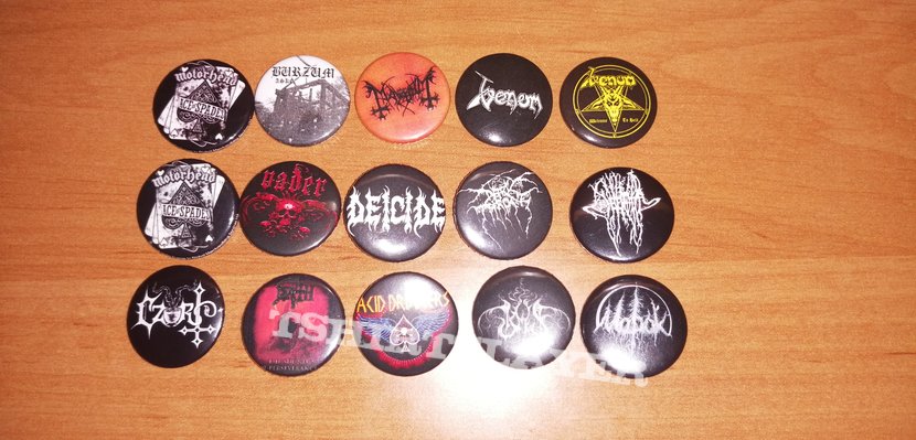 Motörhead Badges