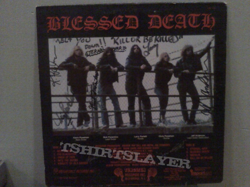 Other Collectable - Blessed death kill or be killed album