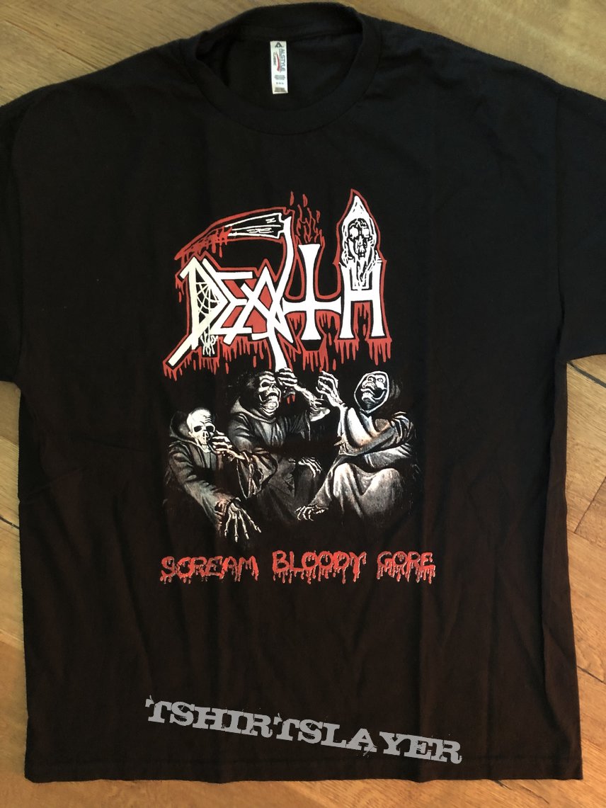 Death Shirt Scream bloody Gore 