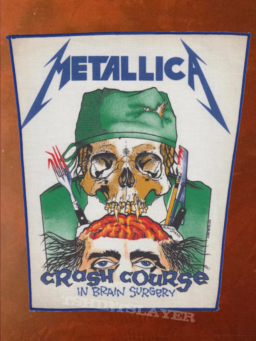 Metallica - Back Patch - Crash Coarse