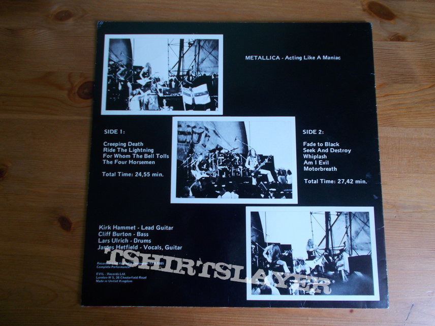 Metallica live Castle Donington 1985 Metallica live Castle Donington 1985