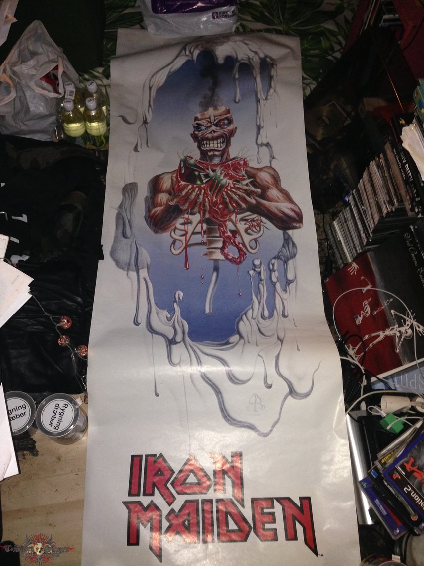 Iron Maiden Seventh Son Of A Seventh Son door poster 1988