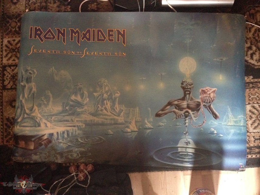 Iron Maiden Seventh Son Of A Seventh Son poster 1988