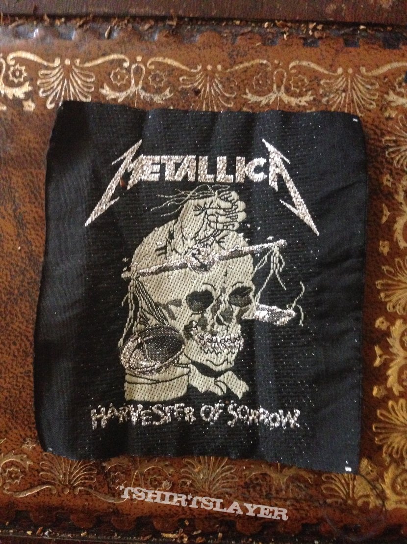 Metallica Vintage Harvester Of Sorrow patch