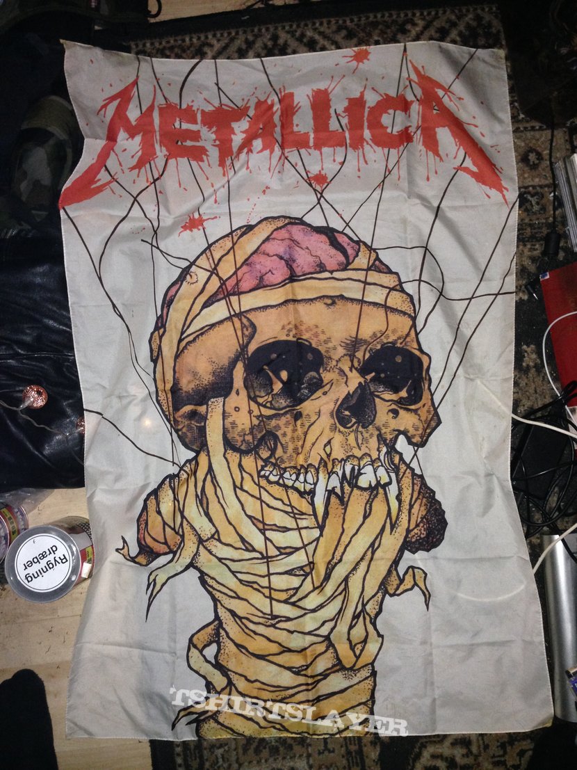 Metallica Official One flag 1989