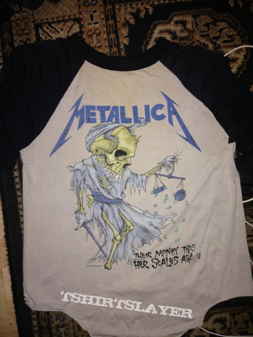 Metallica Official Doris baseball shirt | TShirtSlayer TShirt and  BattleJacket Gallery
