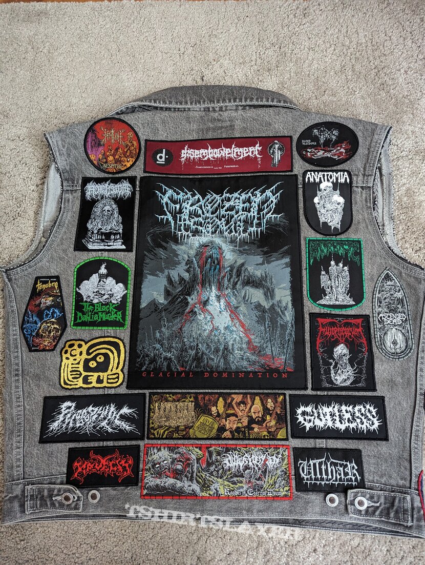 Frozen Soul Death Metal Vest wip