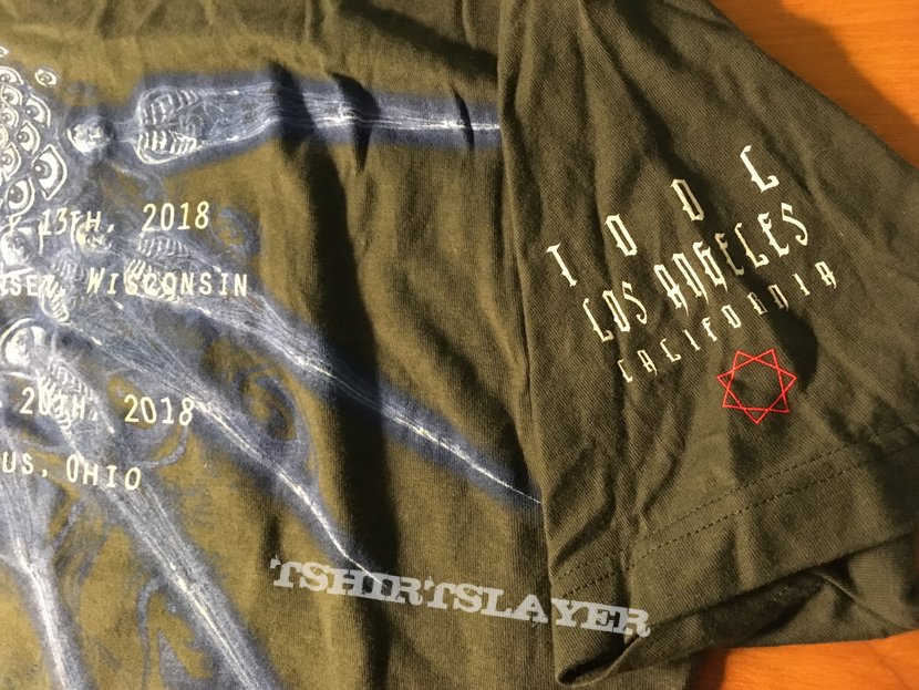 Tool 2018 Tour shirt