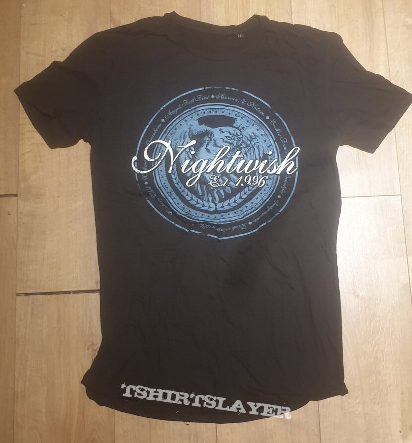 nightwish tour shirt 2022