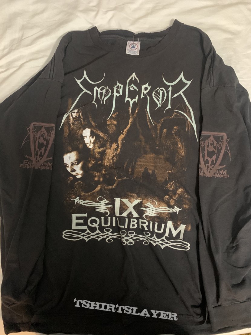 Emperor longsleeve Equilibrium tour shirt