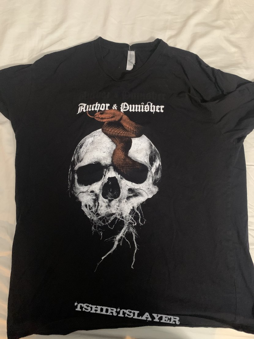 AUTHOR & PUNISHER, Author & Punisher shirt TShirt or Longsleeve  (HandofDoom's) | TShirtSlayer