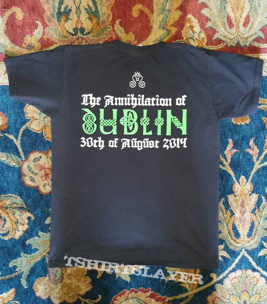 Atlantean Kodex - Annihilation of Dublin tshirt