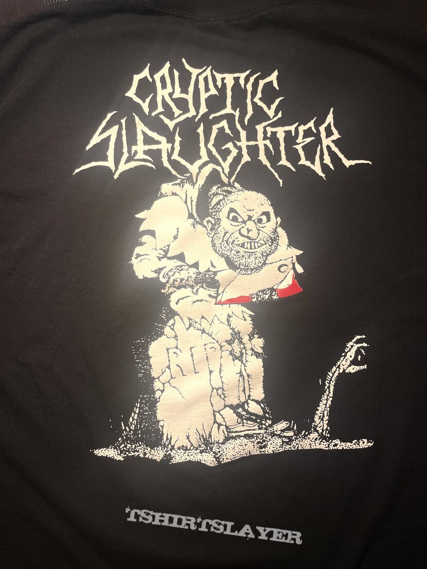 Cryptic Slaughter- Convicted longsleeve shirt