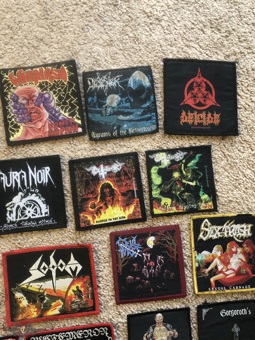 Too Many woven patches