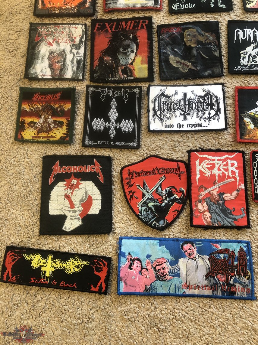 Too Many woven patches