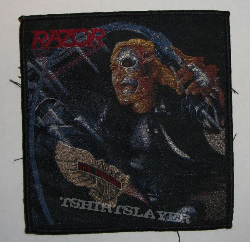 Patch - Razor - Evil Invaders (woven Patch)