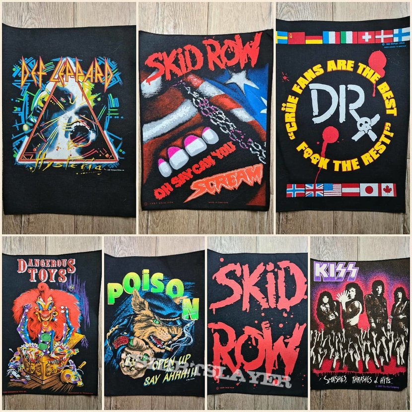 Kiss Patches and back patches 