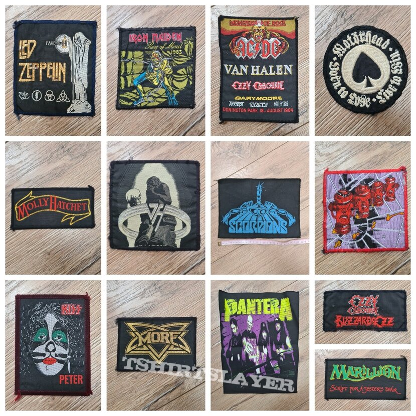 White Lion Various patches