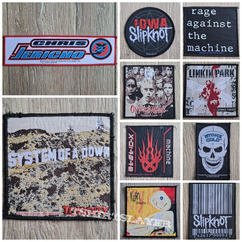 System Of A Down Various patches