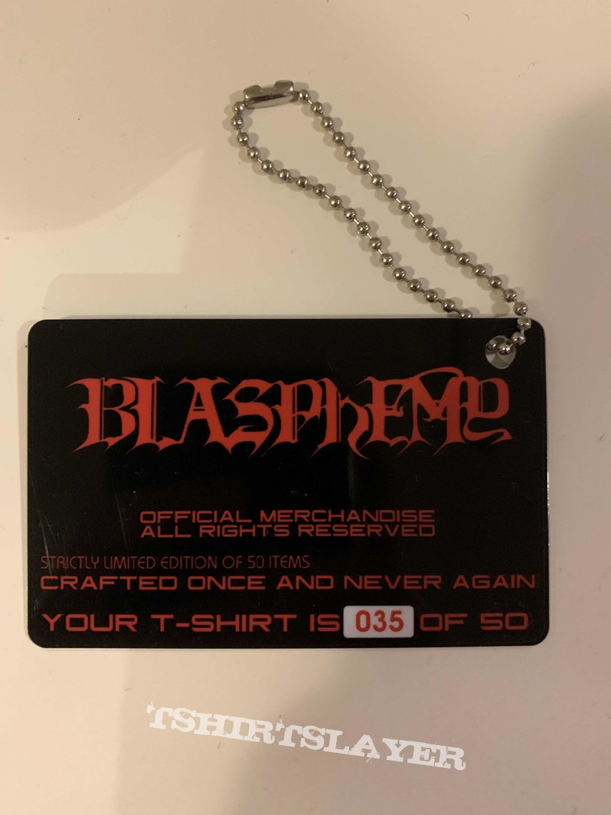 Blasphemy Shirt Limited To 50