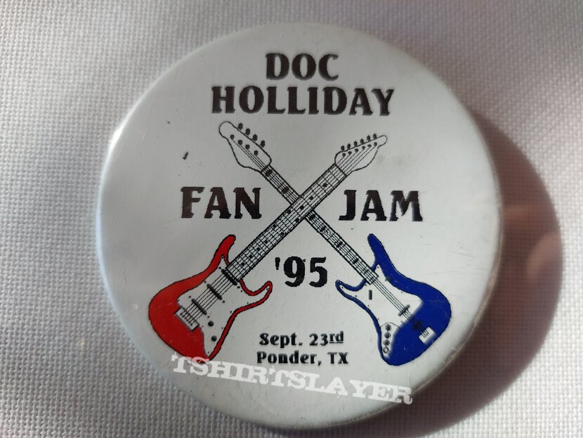 Doc Holliday pin badge