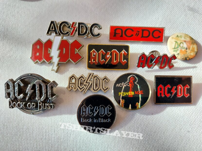 ac/dc pin badges