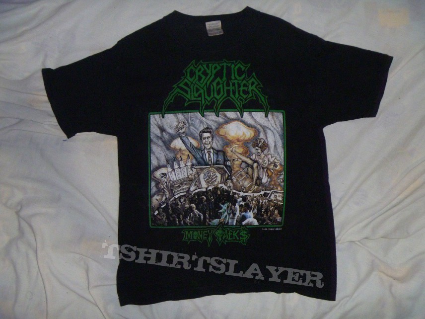 TShirt or Longsleeve - Cryptic laughter money talks bootleg t-shirt TShirt or Longsleeve - Cryptic laughter money talks bootleg t-shirt