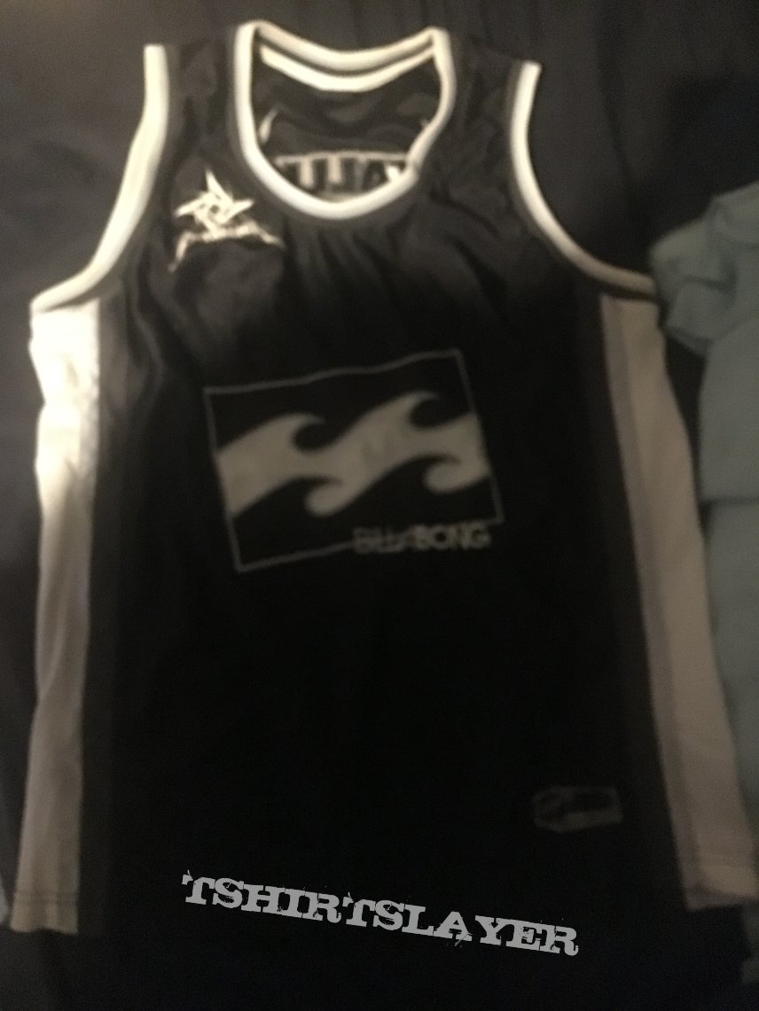 أصلي تذبذب الأساسية rare billabong metallica limited edition robert  trujillo basketball jersey - cabuildingbridges.org